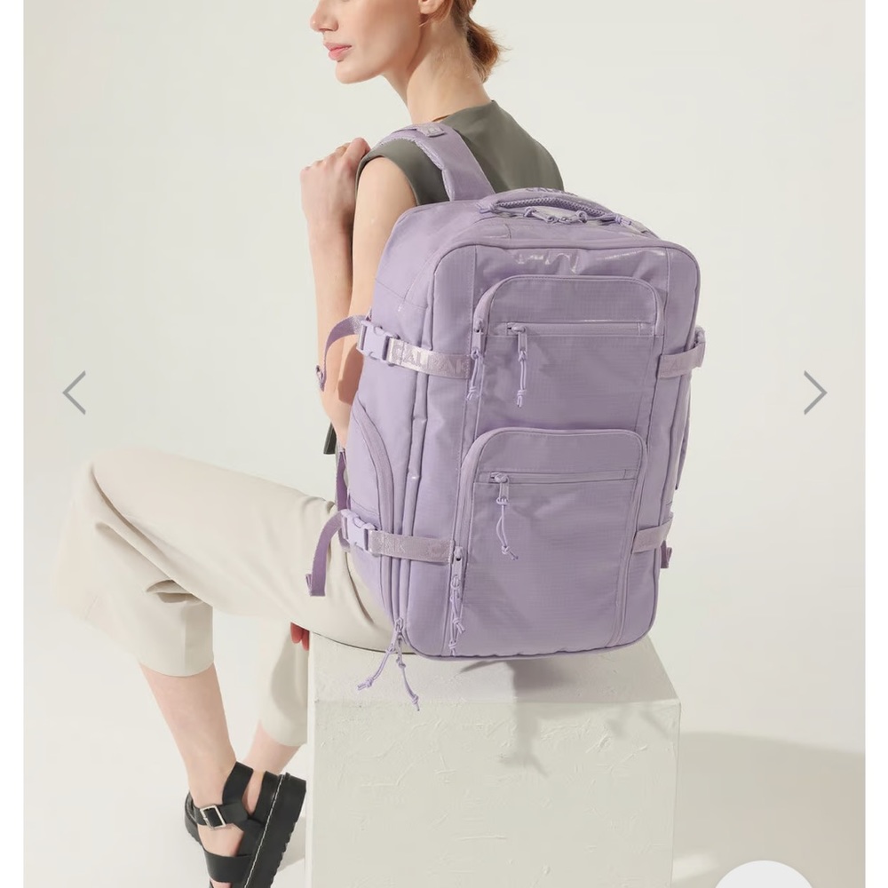 Calpak Terra 26L Laptop Duffel Backpack - purple amethyst